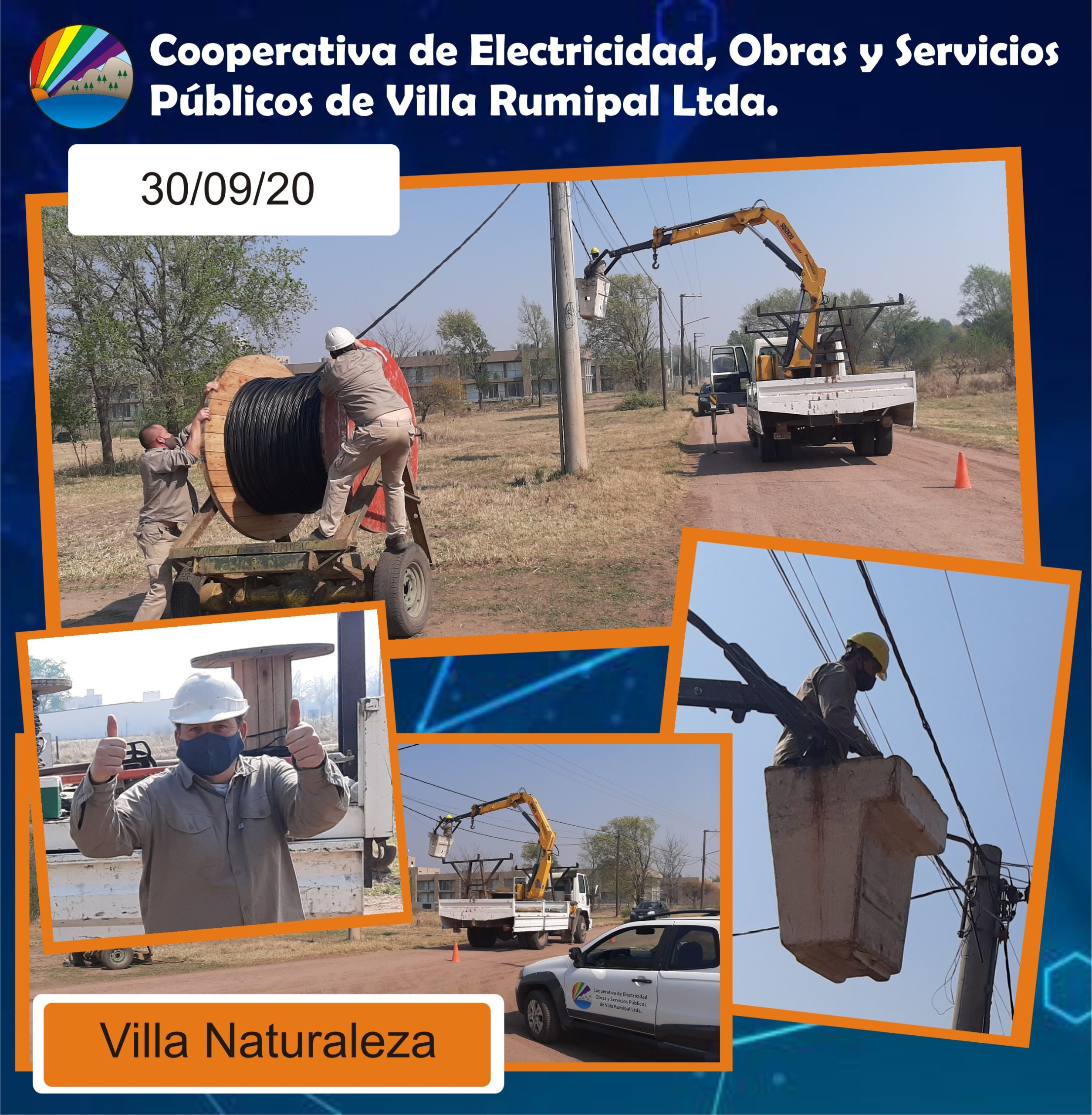 Mejora de potencia energética en Villa Rumipal