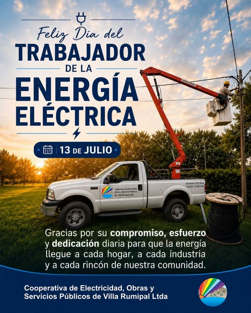 Día del Trabajador de la Enerrgía Eléctrica