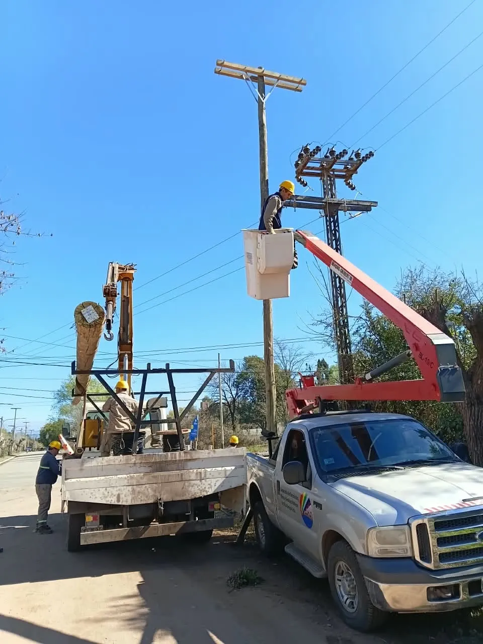 Mejoras en la red de media tensión sobre calle Lugones